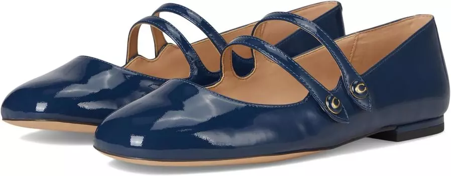 Балетки COACH Winley Mary Jane, цвет Deep Blue