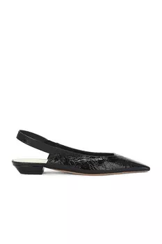 Балетки Colin Slingback Flat Khaite, черный