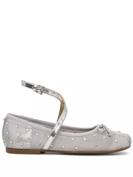 Балетки Collette Michael Michael Kors, серебряный