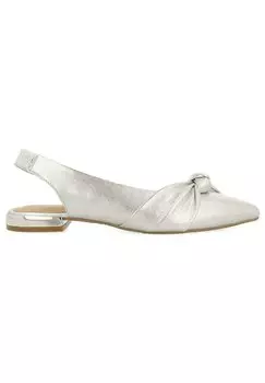 Балетки Con Detalle De Nudo Iballe Gioseppo, цвет plata