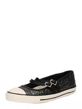 Балетки CONVERSE Ballet Flats with Strap, черный