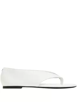 Балетки Courrges open ballerinas, белый