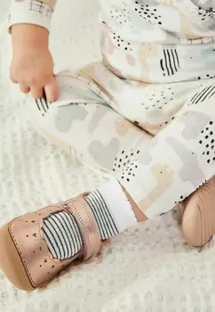 Балетки CRAWLER MARY JANE Next, цвет rose gold pink leather