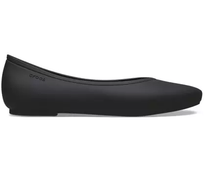 Балетки Crocs Brooklyn Pointed, черный