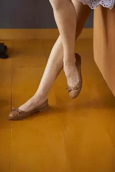 Балетки CZ London, коричневый