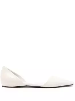 Балетки д'Орсе The Asymmetric TOTEME, нейтральный