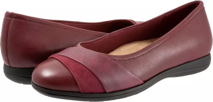 Балетки Danni Trotters, темно-красный