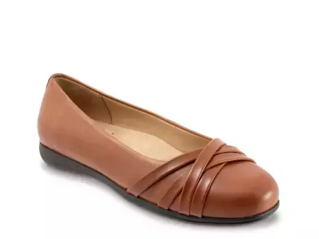 Балетки Daphne Slip-On Trotters, коричневый