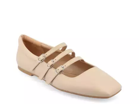 Балетки Darlin Flat Journee Collection, цвет tan