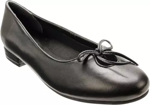 Балетки David Tate Delmar, цвет Black Nappa