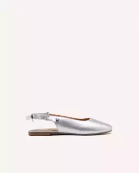 Балетки для девочек Gioseppo, серебряный