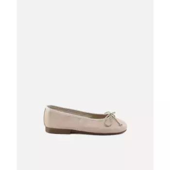 Балетки для девочек из натуральной кожи Eli 1957, натуральный