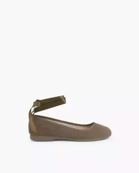 Балетки для девочек Pisamonas, цвет Topo