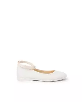 Балетки для девочки с браслетом плюмети Pisamonas, бежевый