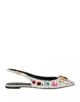 Балетки Dolce&Gabbana, светло-серый