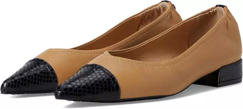 Балетки Donald Pliner Ladonna, цвет Black/Camel