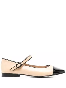 Балетки Джеффри Кэмпбелла Curvet Jeffrey Campbell, серый