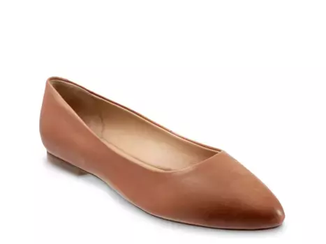 Балетки Estee Flat Trotters, серо-коричневый