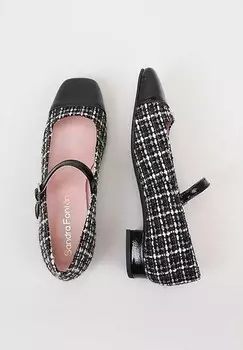 Балетки EUSAMMI Sandra Fontn, черный