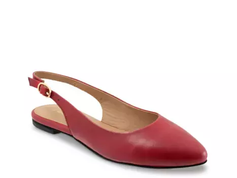 Балетки Evelyn Flat Trotters, красный