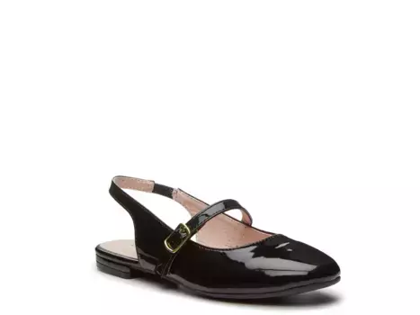 Балетки Evelyn Slingback Flat Kelly & Katie, черный