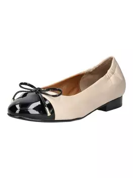 Балетки Everybody, цвет beige/schwarz