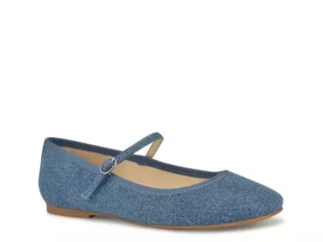 Балетки Ewind Mary Jane Flat Nine West, синий