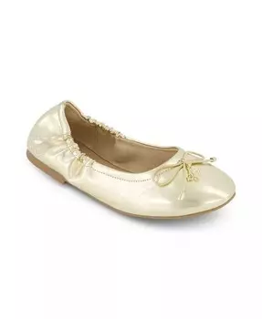 Балетки Felicia Flex для маленьких и больших девочек Sam Edelman, золотой