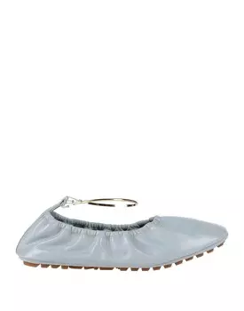 Балетки Fendi, небесно-голубой