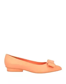 Балетки Ferragamo, лососево-розовый