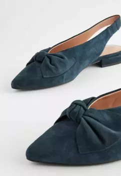 Балетки FOREVER COMFORT POINT TOE BOW Next, синий