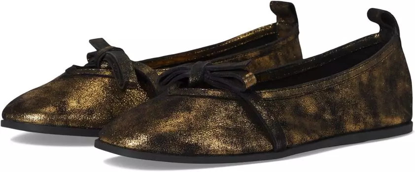 Балетки Free People Mania Bow Flats, цвет Bronze Age Metallice