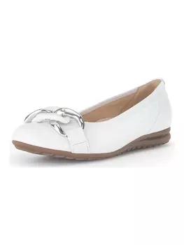 Балетки Gabor, цвет wei/silber