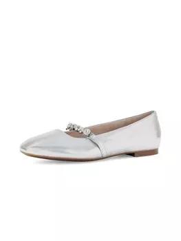 Балетки Gabor Fashion Elegante Ballerinas, серебряный