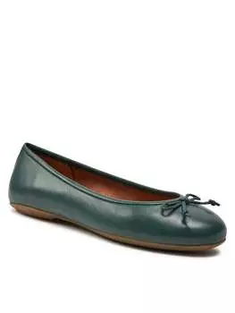 Балетки Geox, зеленый