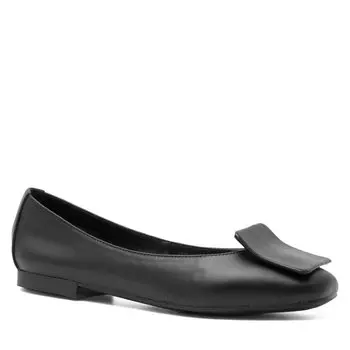 Балетки Gino Rossi Simona, черный