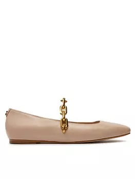 Балетки Guess, бежевый