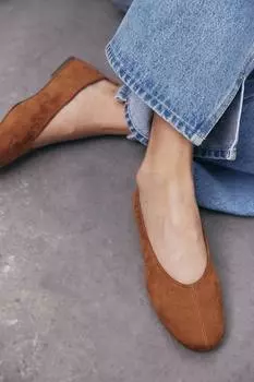 Балетки H&M, бежевый