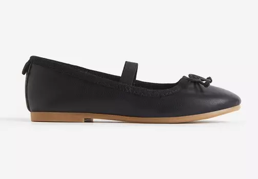 Балетки H&M, черный