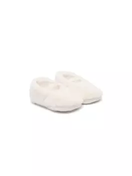 Балетки Il Gufo из искусственного меха, белый