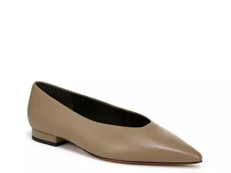 Балетки Isabel Flat Vince, бежевый