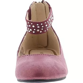 Балетки из искусственной кожи с украшением Lil Sena Nine West, красный