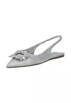 Балетки из искусственной кожи Steve Madden, серебряный