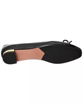 Балетки из лакированной кожи Aquazzura Parisina, черный