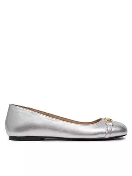 Балетки JA11011G1MIF090B Love Moschino, серебряный