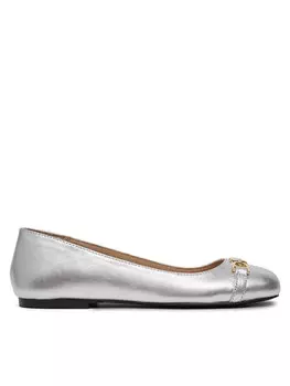 Балетки JA11011G1MIF090B Love Moschino, серебряный