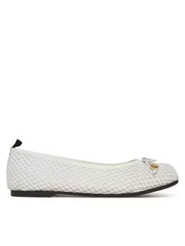 Балетки JA11051G0MIQ0100 Love Moschino, белый