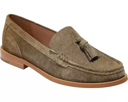 Балетки Jack Rogers Hunley Tassel Loafer Leather, цвет Moss