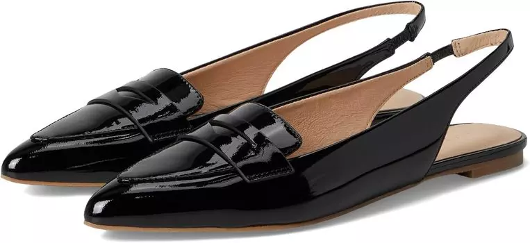Балетки Jack Rogers Pennie Slingback Ballet - Patent, черный