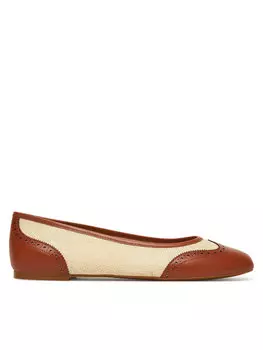 Балетки Jayna 802961799001 Lauren Ralph Lauren, бежевый